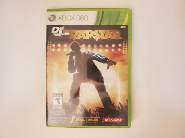 Microsoft Xbox 360 Def Jam Rapstar video game