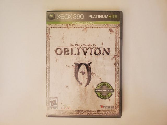 Microsoft Xbox 360 The Elder Scrolls IV Oblivion Platinum Hits video game