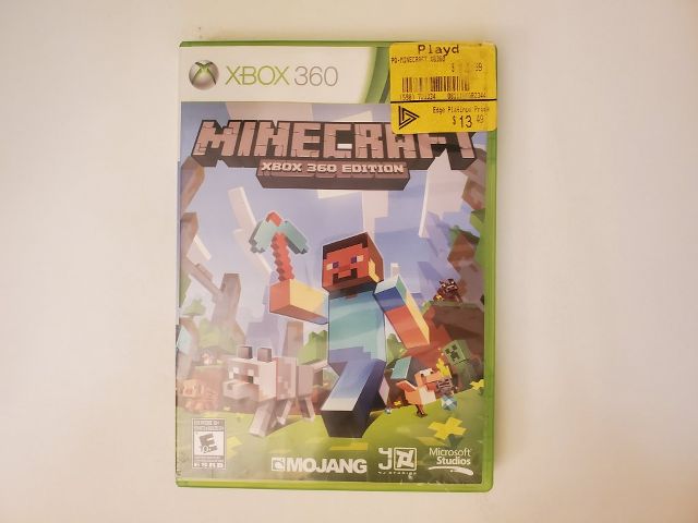Microsoft Xbox 360 Minecraft Xbox 360 Edition video game