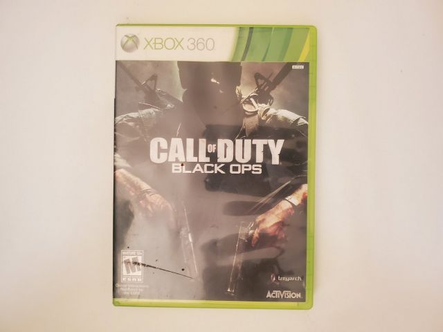 Microsoft Xbox 360 Call of Duty Black Ops video game