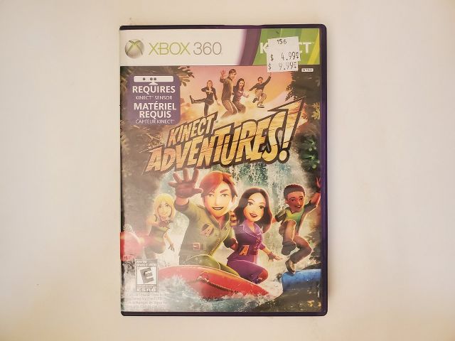 Microsoft Xbox 360 Kinect Adventures! video game