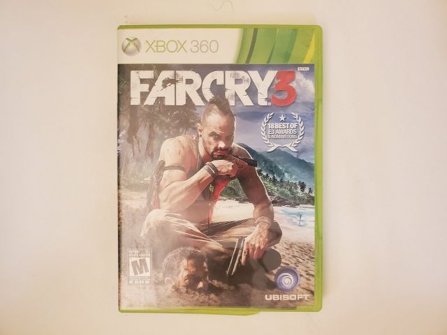 Microsoft Xbox 360 Farcry 3 video game