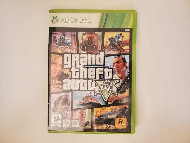 Microsoft Xbox 360 Grand Theft Auto V video game