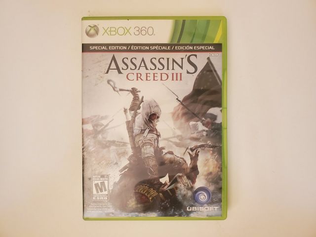 Microsoft Xbox 360 Assassin's Creed III Special Edition video game