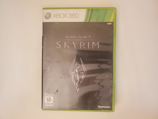 Microsoft Xbox 360 Skyrim The Elder Scrolls V video game