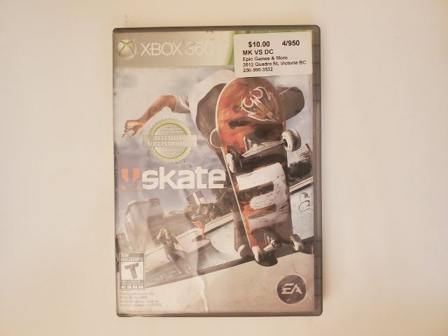 Microsoft Xbox 360 Skate 3 Platinum Hits video game