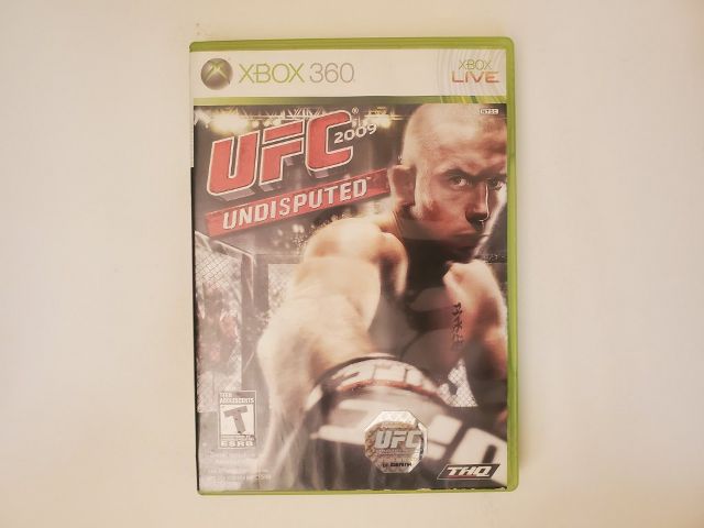 Microsoft Xbox 360 UFC 2009 Undisputed video game