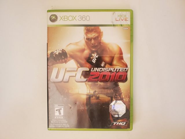 Microsoft Xbox 360 UFC 2010 Undisputed video game