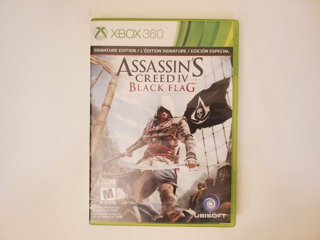 Microsoft Xbox 360 Assassin's Creed IV Black Flag Signature Edition video game