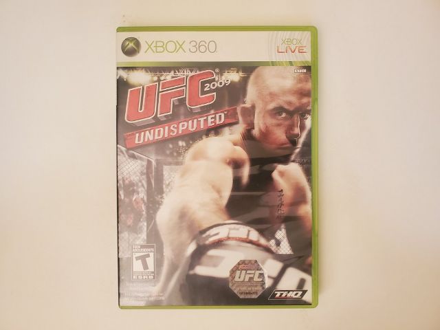 Microsoft Xbox 360 UFC 2009 Undisputed video game