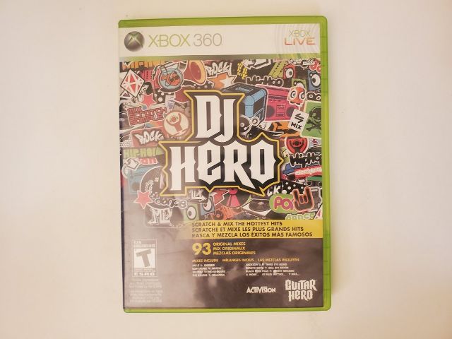 Microsoft Xbox 360 DJ Hero video game