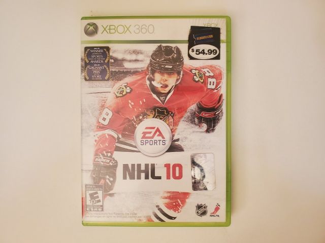 Microsoft Xbox 360 NHL 10 video game