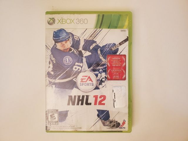 Microsoft Xbox 360 NHL 12 video game