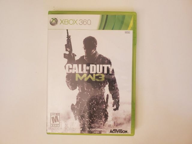 Microsoft Xbox 360 Call of Duty MW3 video game