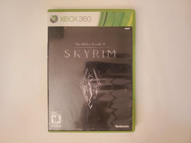 Microsoft Xbox 360 Skyrim The Elder Scrolls V video game