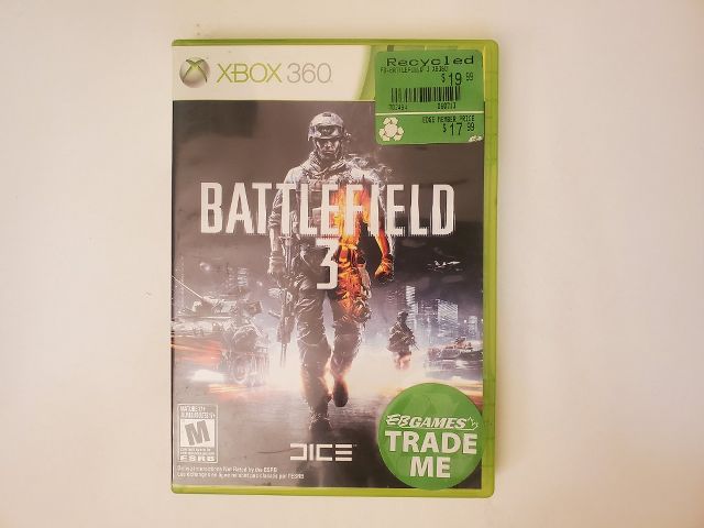 Microsoft Xbox 360 Battlefield 3 video game