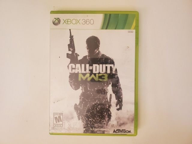 Microsoft Xbox 360 Call of Duty MW3 video game