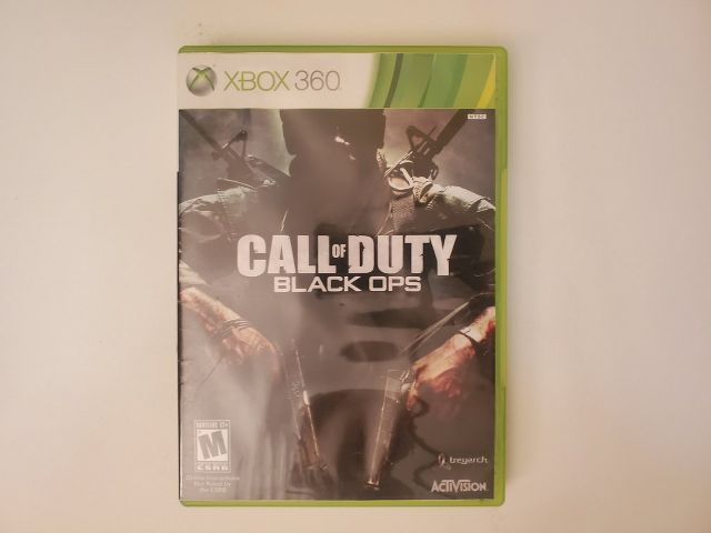 Microsoft Xbox 360 Call of Duty Black Ops video game