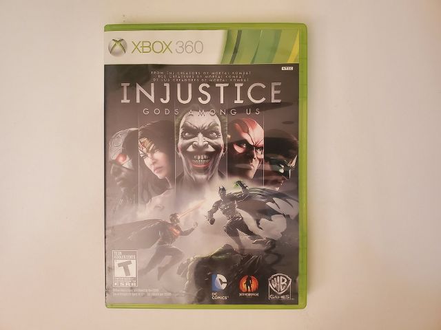 Microsoft Xbox 360 Injustice Gods Among Us video game