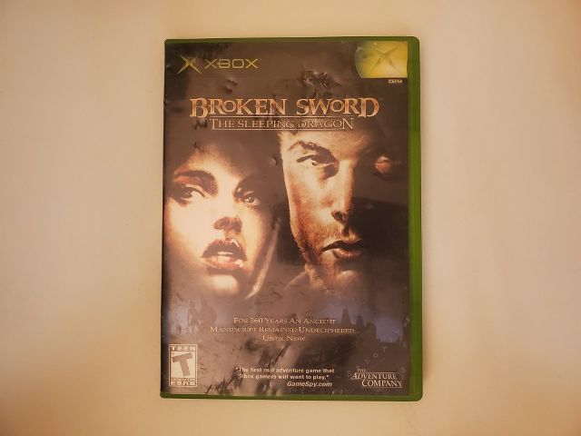 Microsoft Xbox Broken Sword The Sleeping Dragon video game