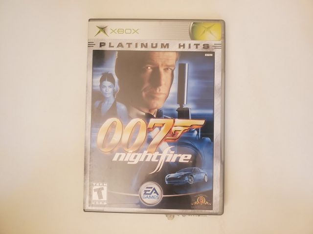 Microsoft Xbox 007 Nightfire Platinum Hits video game