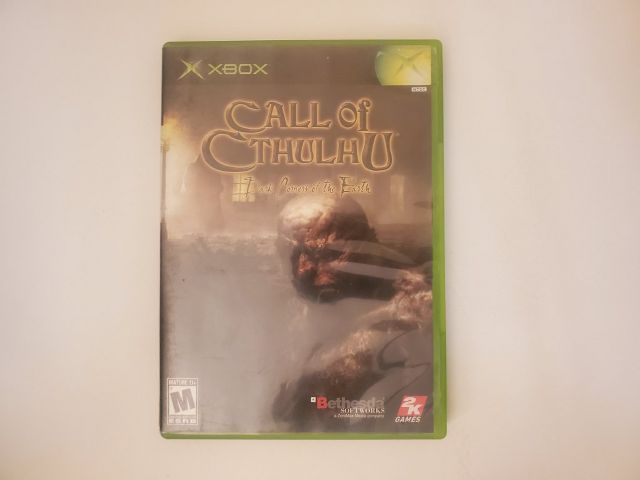 Microsoft Xbox Call of Cthulhu Dark Corners of the Earth video game