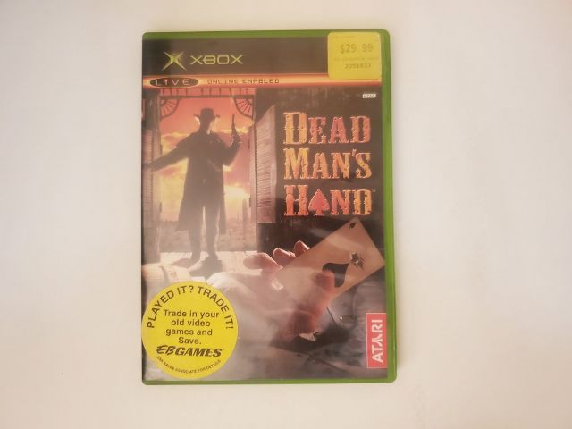 Microsoft Xbox Dead Man's Hand video game