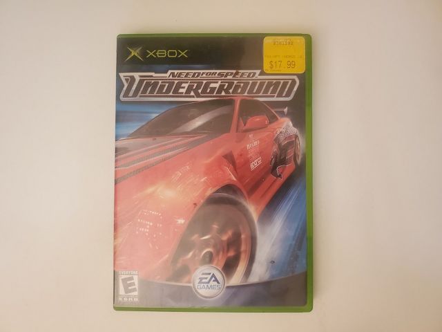 Microsoft Xbox Need for Speed Underground video game