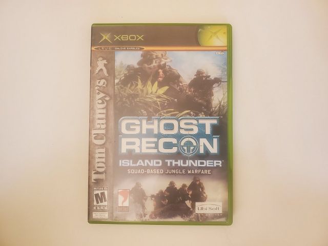 Microsoft Xbox Ghost Recon Island Thunder video game