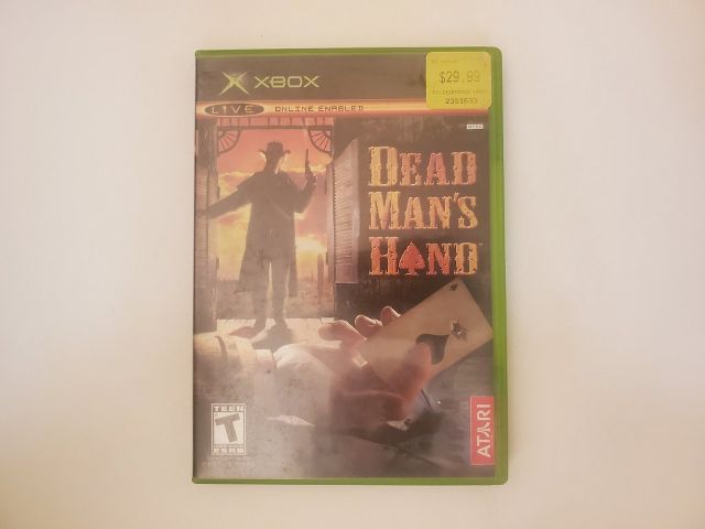 Microsoft Xbox Dead Man's Hand video game