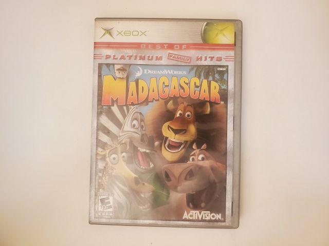 Microsoft Xbox Madagascar Platinum Hits video game