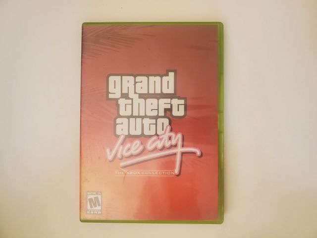 Microsoft Xbox Grand Theft Auto Vice City video game