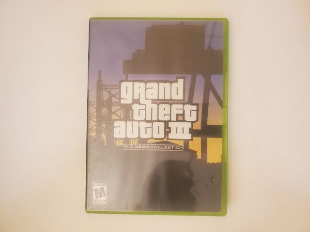 Microsoft Xbox Grand Theft Auto III video game
