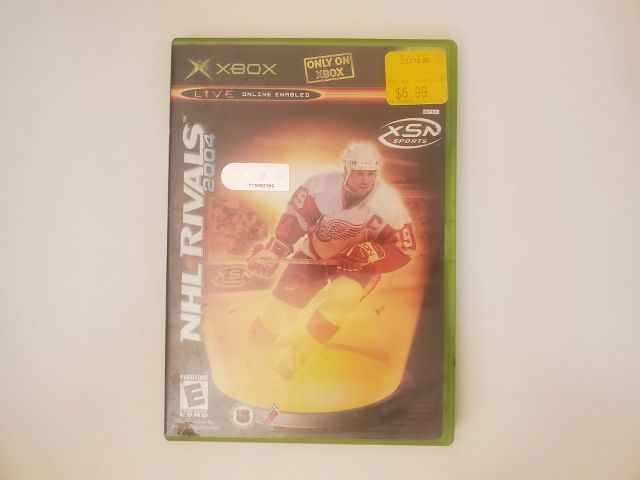Microsoft Xbox NHL Rivals 2004 video game