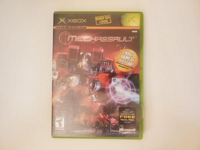 Microsoft Xbox Mech Assault video game