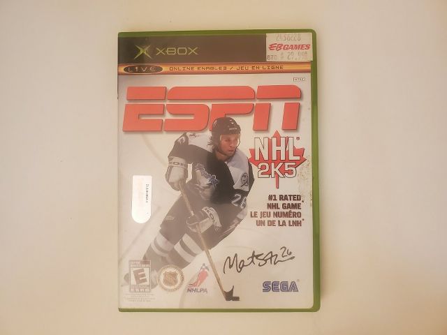 Microsoft Xbox ESPN NHL 2K5 video game