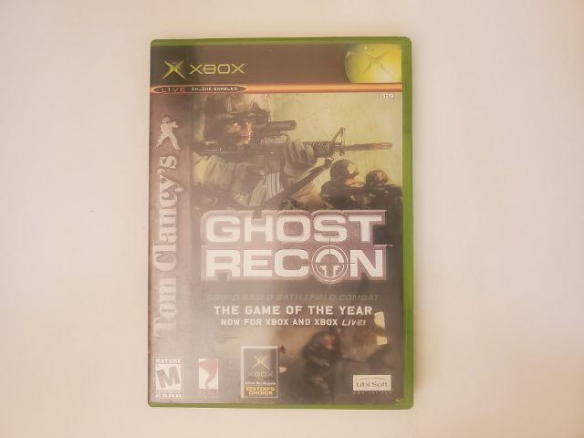 Microsoft Xbox Ghost Recon video game