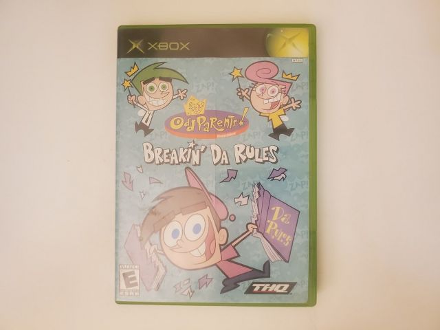 Microsoft Xbox Odd Parents Breakin' Da Rules video game