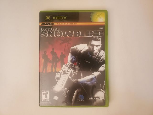 Microsoft Xbox Project Snowblind video game