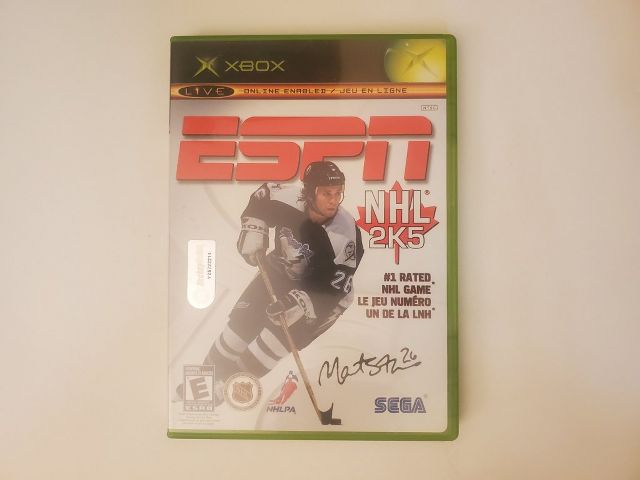 Microsoft Xbox ESPN NHL 2K5 video game