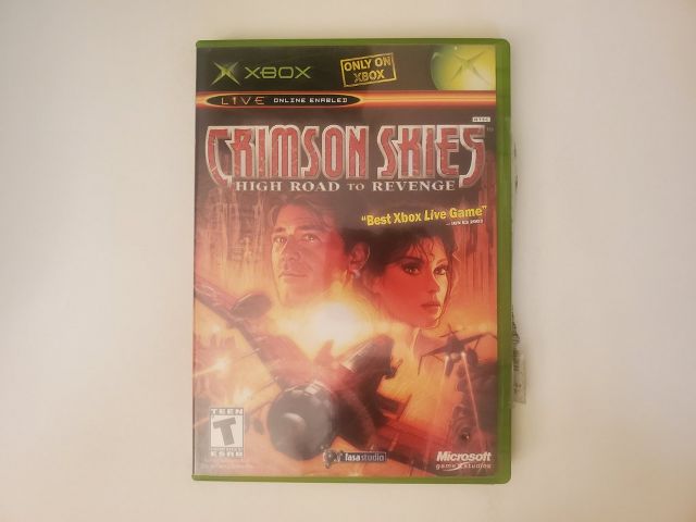 Microsoft Xbox Crimson Skies High Road to Revenge video game