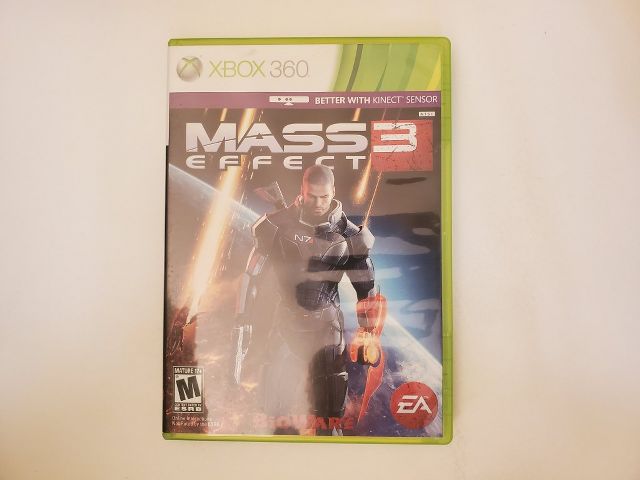 Microsoft Xbox 360 Mass Effect 3 video game