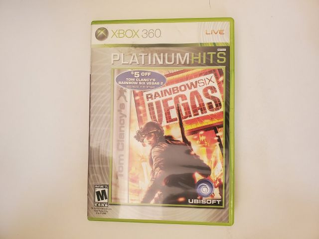 Microsoft Xbox 360 Rainbow Six Vegas Platinum Hits video game