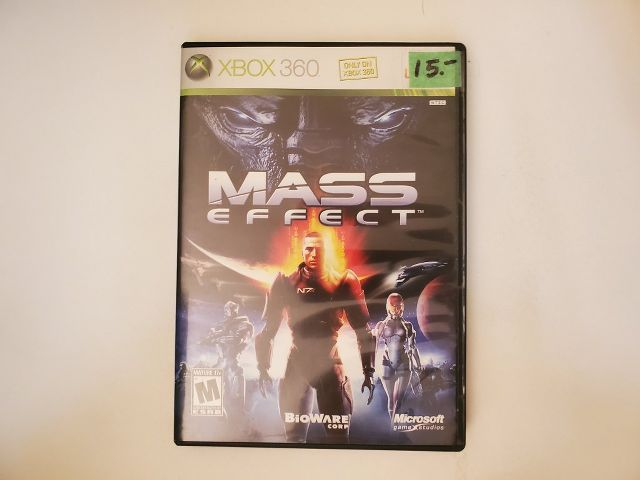 Microsoft Xbox 360 Mass Effect video game
