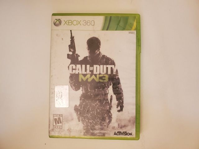 Microsoft Xbox 360 Call of Duty MW3 video game