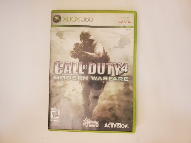 Microsoft Xbox 360 Call of Duty 4  Modern Warfare video game