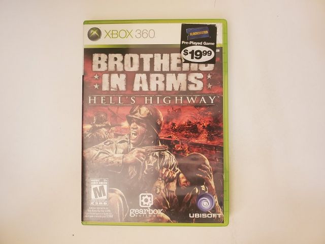 Microsoft Xbox 360 Borthers In Arms Hell's Highway video game