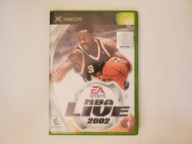 Microsoft Xbox NBA Live 2002 video game
