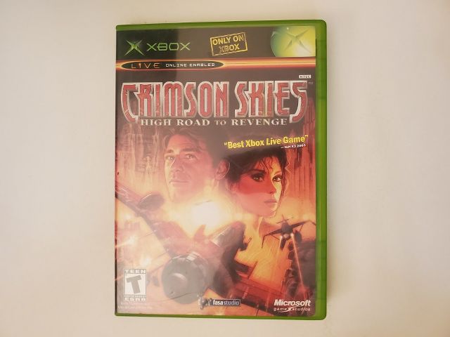 Microsoft Xbox Crimson Skies High Road to Revenge video game