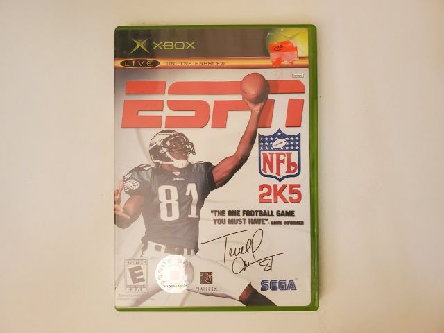 Microsoft Xbox ESPN NFL 2K5 video game